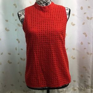 J crew sleeveless top in size 6